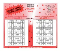 Comprar Cartones De Bingo Personalizados Formatos Especiales 500