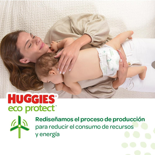Pañal Huggies Eco Protect Recién Nacido Caja Con 160 Pzs. Género Sin género Talla Recién nacido (RN)
