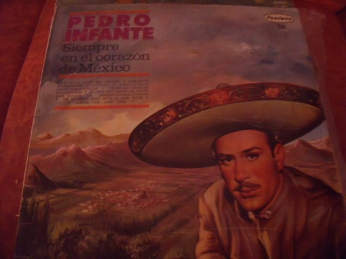 Lp Pedro Infante Siempre En El Corazon De Mexico