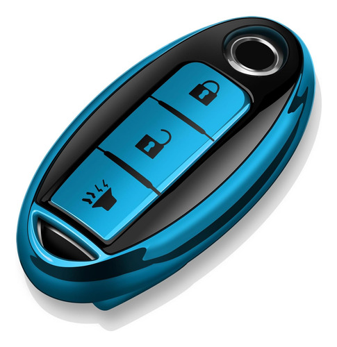 Tukellen - Funda Compatible Con Nissan Key Fob Funda De Tpu