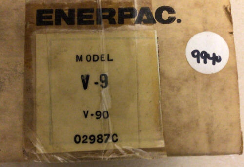 Enerpac Valve Control Snubber V-9 Nne