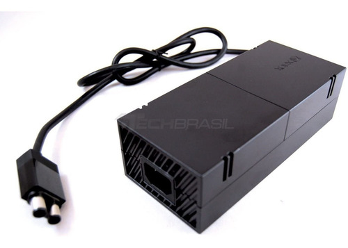 Imagem 2 de 10 de Fonte Xbox One Fat Original Microsoft 110v + Cabo De Energia