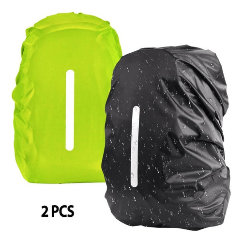 Bolsas Fundas Impermeable Mochila Reflejante Camping Escolar