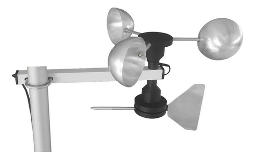 Anemômetro C/ Indicador Dir Vento Biruta Eletrônico Arduino