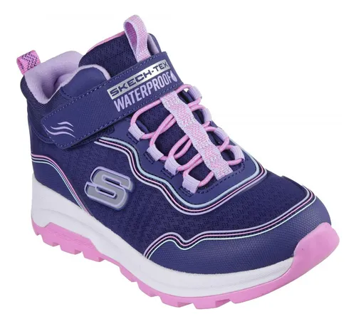 Zapatilla Niña Storm Blazer Streamline Coa Azul Skechers