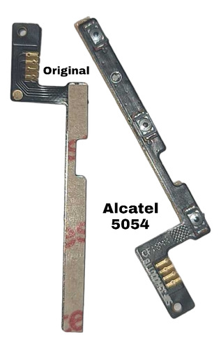 Flex De Boton Power Y Volumen Para Alcatel 5054 Original 