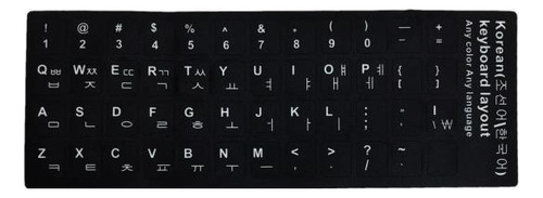 4 X 2 Pegatinas De Letras Para Teclado, Pegatinas 4 Piezas