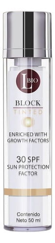 Livecells Lbio Block Color Piel Protector Solar 50 Ml 30fps