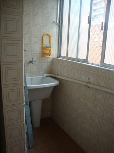 Apartamento Com 1 Dormitório Para Alugar, 40 M² Por R$ 2.100,00/mês - Gonzaga - Santos/sp - Ap2267