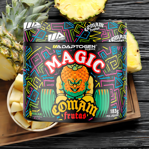 Magic Comam Pré Treino Pote 183g Adaptogen