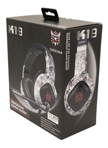 Auriculares Onikuma K19 RGB-micrófono Para Pc Ps4 Xbox One 