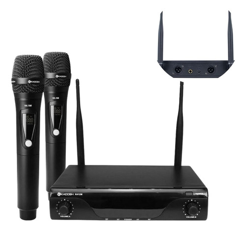 Microfone Recarregável Kadosh K412m Sem Fio