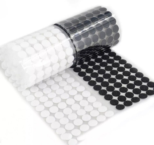 Pack 204 Pares Velcro Autoadhesivo-negros Y Blancos