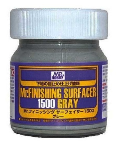 Modelismo Pintura Imprimante Grey Mr Hobby 40ml 1/72 1/48