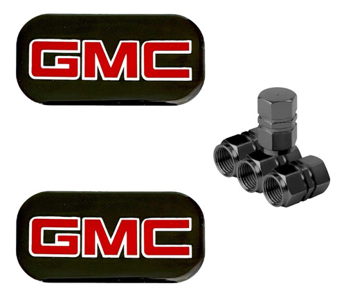 Emblemas Laterales Gmc Sierra Yukon Denali Y Tapones Válvula