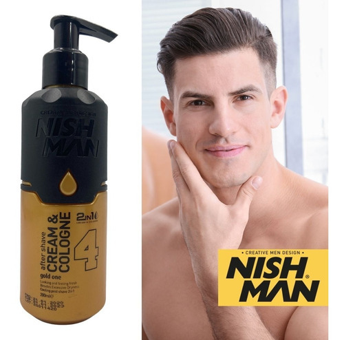 Crema Y Colonia Hombre After Shave Profesional.nishman 200ml