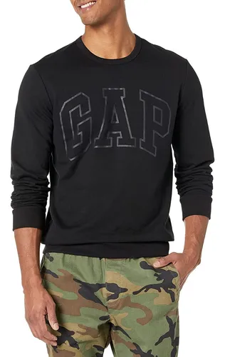 Sudadera gap negra new arrivals