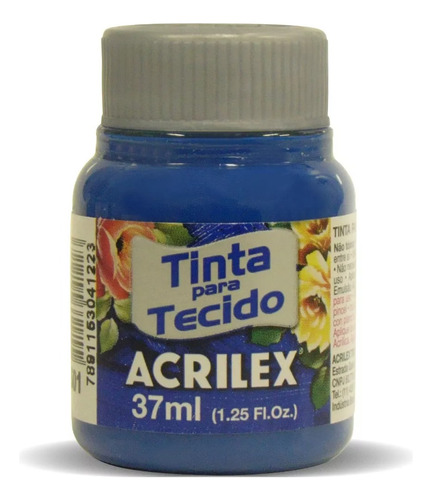 Pintura Textil Telas Acrilex 37ml Colores Varios Fluor Metal