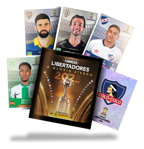 Figuritas Libertadores 2023 Panini-  Servicio De Album Lleno