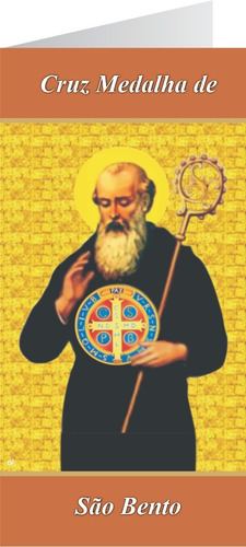 Cruz Medalha De São Bento Novena/oração/terço (o Cento)