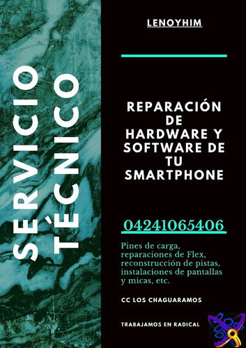 Imagen 2 de 2 de Servicio Técnico En Celulares Y Tablets