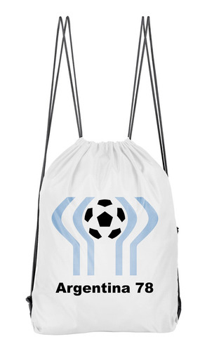 Bolso Deportivo Argentina 78 (d0252 Boleto.store)