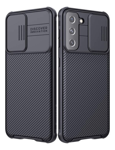 Case Funda Nillkin Camshield Para Galaxy S21 Normal Negro