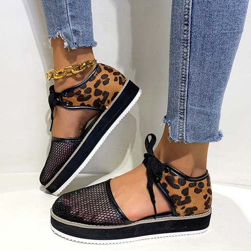 Sandalias Casuales Transpirables Para Mujer, Tela De Malla C