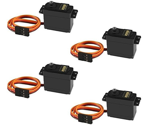 4 Unids Mg995 Rc Servo Moto Metal Gear Servo De Alta