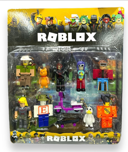 Juguete Roblox Figuras Niño X10 Personajes 