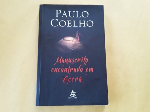 Livro Paulo Coelho Manuscrito Encontrado Em Accrã