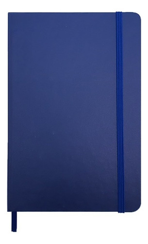 Caderneta Royal Paper Capa Dura Sem Pauta 80 fls Avena 80g/m² 14x21 cm - 1 unid - Cor Azul-Marinho