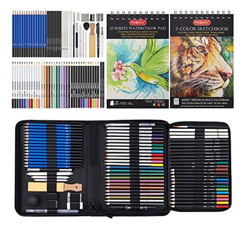 Kit De Arte Arte Para Dibujo Profesional 80piezas