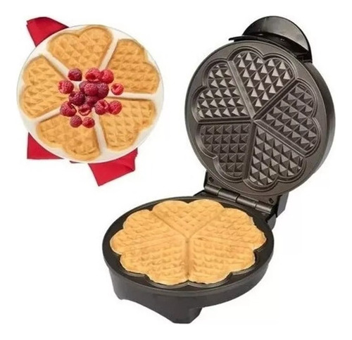 Wafflera Máquina Para Hacer Waffles Forma Corazón