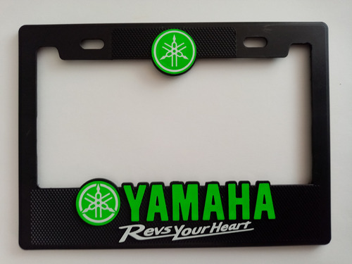 Marco Decorativo Para Placa De Moto Tipo Yamaha