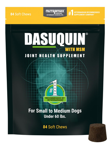 Masticables Suaves Para Perros Con Msm, Nutramax Dasuquin