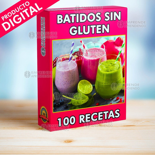 Curso Aprenda A Elaborar Batidos Sin Gluten 100 Recetas