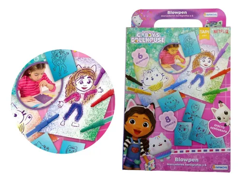 comprar Marcadores Aerografos Blowpen Stencil La Casa De Gaby