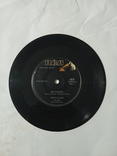 Vinilo Single De King Clave - Ha Pasado( F141 (Usado)