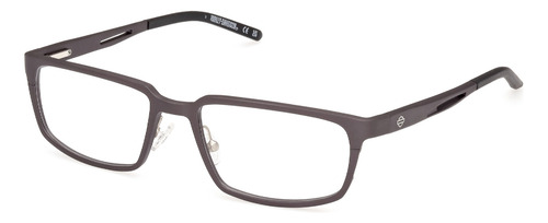 Lentes De Vista Transparente Harley Davidson Hd50029009 Color Gris Talla M