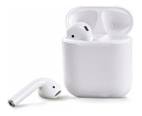 Auriculares Inalámbricos Pro4 Compatibles Con iPhone Android Color Blanco