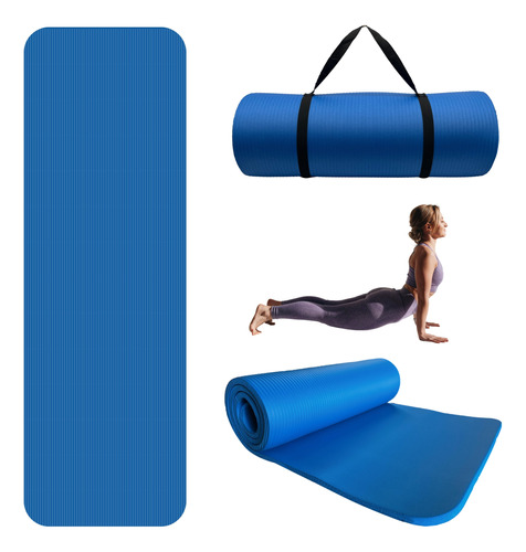 Tapete Yoga Ejercicio Gimnasia Colchoneta Mat 15mm 