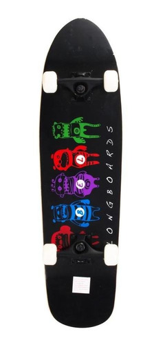 Longboard 82cm Maple Abec 5 Comic Monsters - Bel Sports