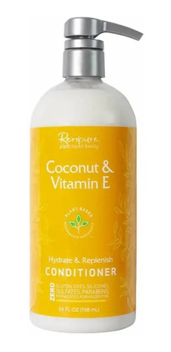 Acondicionador Renpure Coconut + Vitamin E 708 Ml