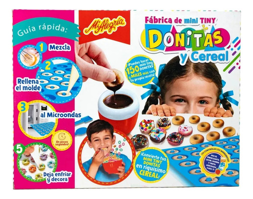 Fabrica De Mini Tiny Donitas Y Cereal Mi Alegria 