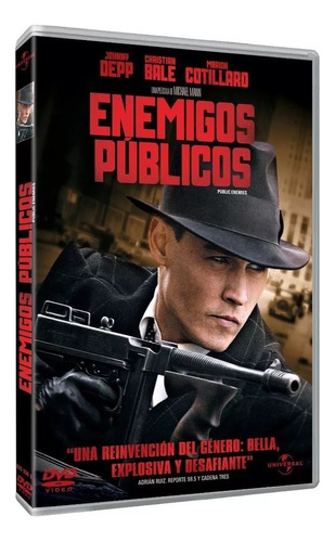 Dvd Enemigos Públicos (public Enemies) (2009) Johnny Depp