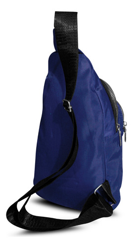 Bolsa Crossbody Poliéster Mccarthy Mc-022/6 Unisex Color Azul