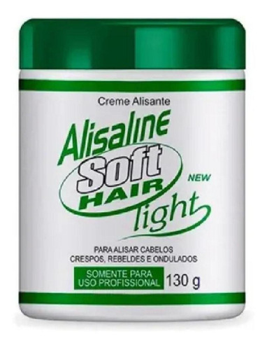 Creme Alisante Alisaline Light 130g Soft Hair