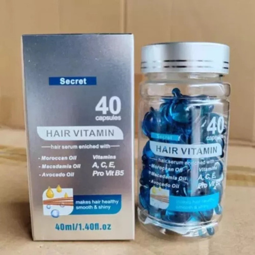2 Sérums Para El Tratamiento Del Cabello: Cápsula Vitamínica
