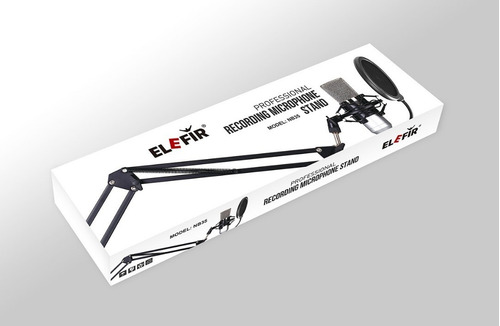 Soporte Para Micrófono Brazo Estudio Condenser Profesional